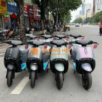 Xe điện Gogo Super 2k25 thẻ từ NFC, 2 phanh đĩa