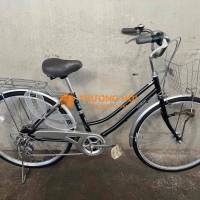 Xe đạp địa hình DKAL đen khung nhôm vành 26, full