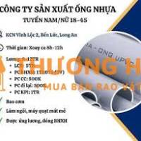 TUYỂN LĐPT CTY NHỰA - BẾN LỨC