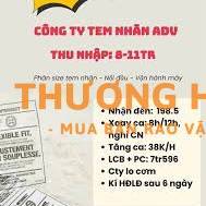 CTY TEM NHÃN ADV - TUYỂN CÔNG NHÂN