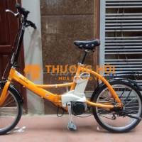 xe đạp trợ lực khung nhôm vành 20 inch, 6 líp ,zin