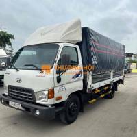 hyunhdai HD65 1.7 tấn thùng bạt có bững nâng