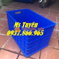 Đơn vị cung cấp thùng nhựa đặc có bánh xe dưới đáy, thùng nhựa công nghiệp, thùng nhựa