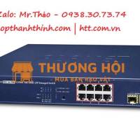 SWITCH POE PLANET GS-4210-8P2S – CHUẨN DOANH NGHIỆP, 10 CỔNG, CÔNG SUẤT LỚN