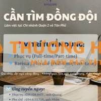 🌿TUYỂN PART/FULL-TIME BARISTA - QUẬN 3 ☕️
