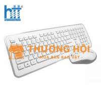 Bộ bàn phím chuột không dây Fuhlen MK880-White