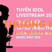 Tuyển idol live 500k/6h 1 ngày ko yêu cầu kn
