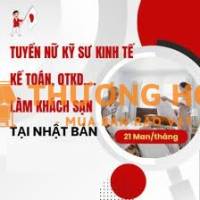 XKLD Nhật Bản đơn hàng kỹ sư kinh tế
