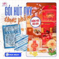 gói chống mốc bánh mứt tết, thực phẩm khô, gói hút oxy