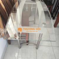 Thanh Lý Bàn Làm Việc Gỗ Kính Lớn