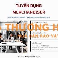 CẦN TUYỂN MERCHANDISER NGÀNH MAY MẶC
