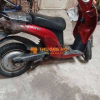 Xe đạp điện màu Đỏ Hư hỏng