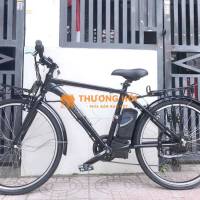 XE ĐẠP ĐIỆN ARES NHẬT BẢN ĐEN VẶN GA CHẠY