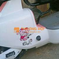 Xe đạp điện V1 Plush Trắng hồng Đã sử dụng