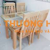 Thanh lý bàn gỗ kính 4 ghế. Giá 2 củ. Địa chỉ: Ngõ 126 Hào Nam
