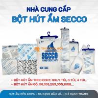 Túi Hút Ẩm - Bột Hút Ẩm Secco, Hút ẩm 400% Ngăn Mốc Hiệu Quả