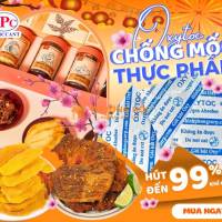 Làm thế nào để chống mốc bánh mứt, đồ ăn vặt Tết? Dùng ngay gói hút oxy OXYTOC!