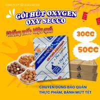 Gói Hút Khí Oxy Secco - 50cc Bảo Quản Thực Phẩm