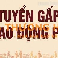 Tuyển 2 lao động phổ thông làm việc tại Hà Nội