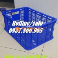 Rổ nhựa HPDE, sóng nhựa hở, sọt nhựa tại Long Biên, sọt đựng nông sản