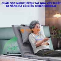 Giường điện nâng lưng giúp sinh hoạt hằng ngày của người già dễ dàng hơn.