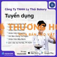 Nhân viên bán hàng tiệm cafe bánh tại Hà Nội