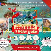 TOUR PHÚ QUỐC 3 ĐẢO – CHẠM VÀO THIÊN ĐƯỜNG BIỂN ĐẢO