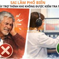 SAI LẦM PHỔ BIẾN: MUA MÁY TRỢ THÍNH KHI CHƯA KIỂM TRA THÍNH LỰC – HẬU QUẢ CÓ THỂ LÀM TAI YẾU HƠN.