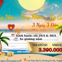 Tour Phú Yên - Quy Nhơn - Kỳ Co 3N3Đ 2026 sgc
