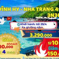Nha Trang – Vĩnh Hy (3n3đ) 2026 SGC
