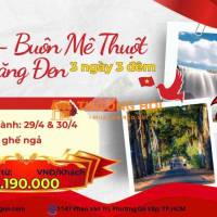 Tour Gia Lai - Buôn Ma Thuột - Măng Đen 3N3Đ 2026 sgc