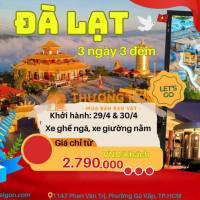 Đà Lạt 3N3D Vui cùng lễ 30.4