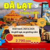 Đà Lạt 3N3D - Trốn nắng lễ 30.4