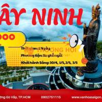 Tây Ninh -Núi Bà Đen – Đỉnh Vân Sơn 1 Ngày Lễ 30.4
