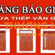 Giá cửa thép vân gỗ tại Phường Tân Hưng - TP.HCM