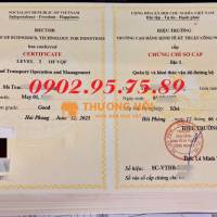 KHAI GIẢNG LỚP CHỨNG CHỈ SƠ CẤP VẬN TẢI