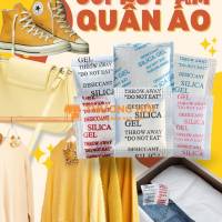 Gói hút ẩm 1g 2g dùng chống ẩm cho hàng may mặc 0901264474