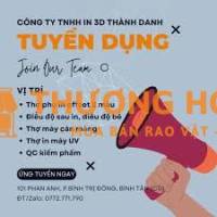 Tuyển Thợ in UV, Thợ Cán Màng, Phụ in Offset, QC