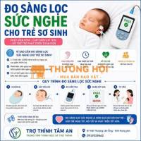 Đo sàng lọc sức nghe cho trẻ sơ sinh