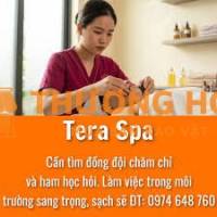 TERA SPA TUYỂN DỤNG KĨ THUẬT VIÊN