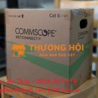 CÁP MẠNG COMMSCOPE CAT6 UTP 23AWG (1427254-6) – ĐƯỜNG TRUYỀN TỐC ĐỘ CAO, TIÊU CHUẨN CÔNG TRÌNH QUỐC TẾ