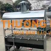 máy nướng gà vịt 2 lớp chống nóng, bàn nâng hạ than lửa