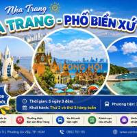 TOUR NHA TRANG – PHỐ BIỂN XỨ TRẦM 3N3Đ