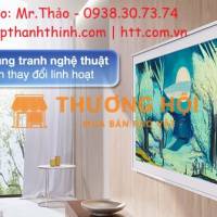 SMART TIVI KHUNG TRANH THE FRAME QLED SAMSUNG AI 4K 55 INCH QA55LS03HE