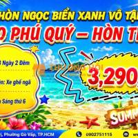 Đảo Phú Quý - Hòn Tranh 3N2Đ SGC 2026