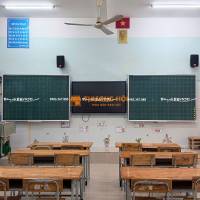 BẢNG TRƯỢT NGANG KHÔNG RAY 2 CÁNH TIỂU HỌC – KT: 120X360CM