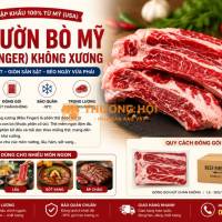Dẻ Sườn Bò Mỹ Không Xương Giá Rẻ