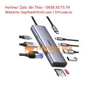 BỘ CHUYỂN ĐỔI HUB USB-C 9 IN 1 UGREEN 15375 (CM498) – CHÍNH HÃNG, CAO CẤP