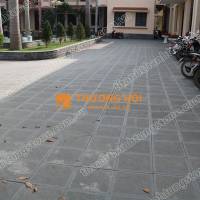 Đá xanh rêu băm cà viền – chống trơn hiệu quả, tinh tế trong từng đường nét