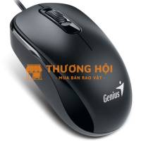 Chuột quang Genius DX-110 (Đen) – Thiết kế nhỏ gọn, thao tác chính xác cho công việc hằng ngày